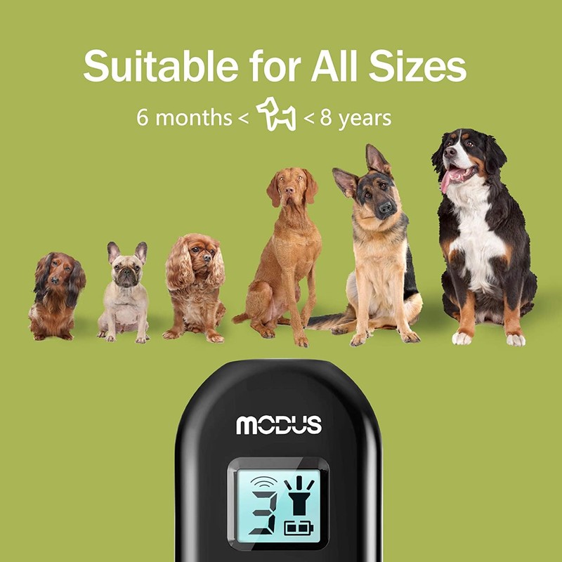 MODUS Ultrasonic Dog Barking Control Device,3 in 1 Sonic Bark