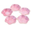 Whitenesser Ceramic Sauce Dishes Set of 5,Japanese Pink Sushi Bowls