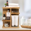 Sorbus 360° Makeup Organizer - Bamboo Wood Make Up Storage