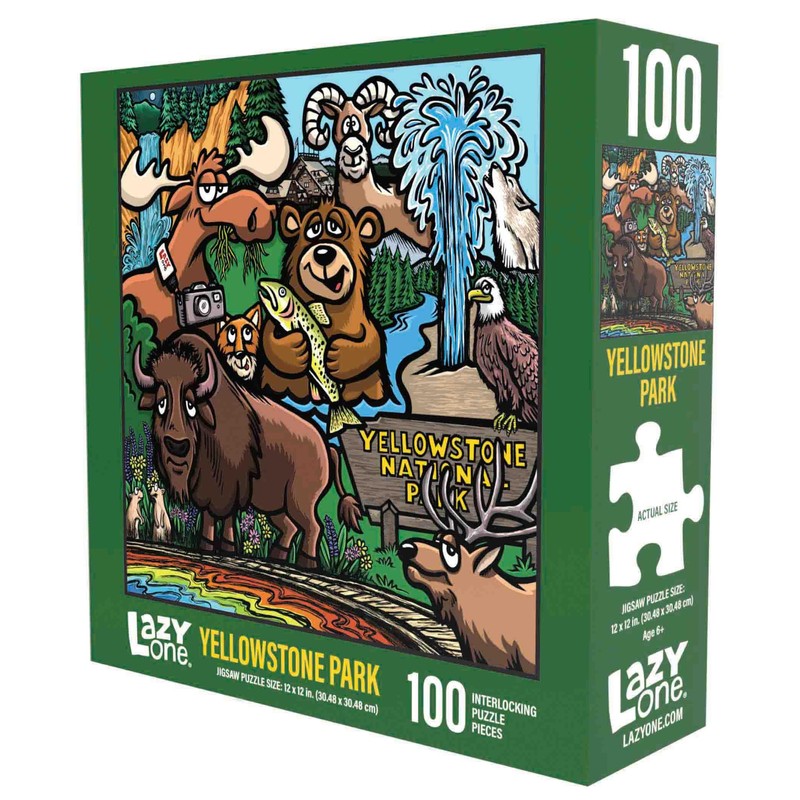 Lazy One National Park Puzzles, Jigsaw Puzzles for Adults and