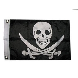 Flag Pirate 12X18 Boat Indoor/Outdoor