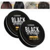 2PC Jabón de depilación de cabello gris natural, champú para