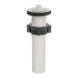 RecPro RV 1 1/4" X 5" Sink Drain Plug | Drain Stopper | White