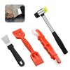 Window Glazing Tool Kit, 4 PCS Glazing Tools, Glazing Tools