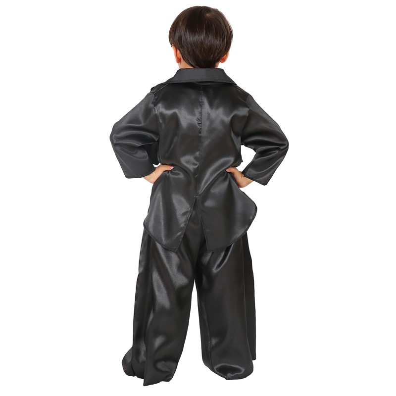 Artec 15099 Soft Satin Jacket, Black, Costume, Cosplay, Recitals, Play
