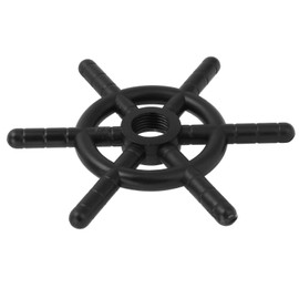 Glass Rinser Faucet Gasket Automatic Cup Washer Accessory for Bar Restaurant Black