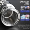 2" Tri-Clamp Ball Valve for home brewing, Stainless Steel 304,