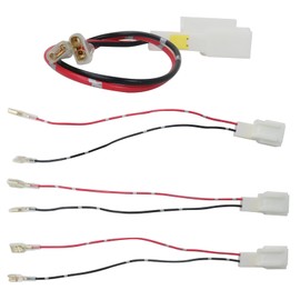 4pcs Car Door Speaker Wiring Harness Adapter Connector Plug Wires Fit for Subaru 2009-2013 Forester & for 2015-2019 WRX