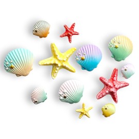 Fridge Magnets, Set of 12 Sea-Themed Decorative Magnets – Ocean-Inspired Fridge Magnets for Home, Office, and Gifts