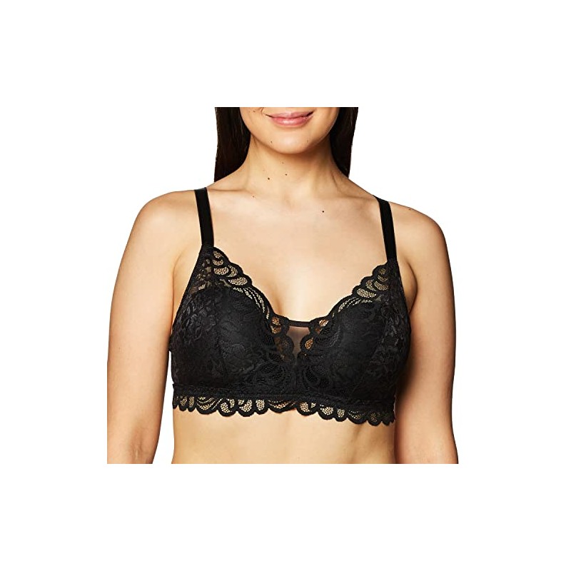 Bali DF6591 Lace Desire Wirefree Bra-Black-2XL