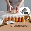 Midgreyeye 3 Set Dough Scraper, Large Stainless Steel Dough Cutter