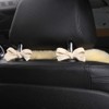 OGLAND 100% Natural Fur Sheepskin Universal car seat Covers for