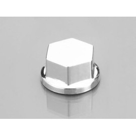 Kitaco 0900-000-80011 Bolt Cover, For 0.5 inch (12 mm) Opposite Sides, Chrome
