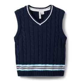 Janie and Jack Boys' Sweater Vest (Toddler/Little Big Kid), Multicolor