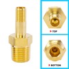 ChillWaves Brass Tank Valve, Standard Valve Core 1/4" NPT Anti-Corrosion