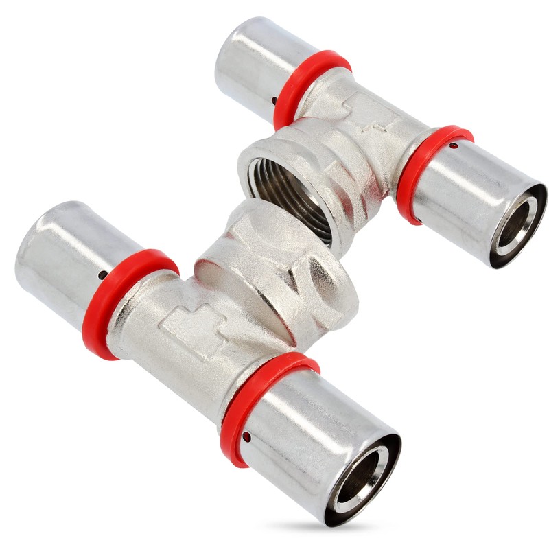T-Piece PEX Press Fitting 25 x 1 Inch x 25