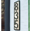 Yafimea House Number Plaque Large Mdoerne Made of ABS Plastic