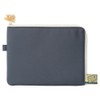 Lihit Lab Nyan Scene Cat Flat Pouch A5 Charcoal Black
