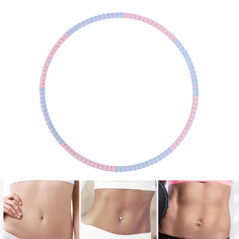 Hula Ring Detachable Stainless Steel Sponge Quickly Tighten Belly Weighted