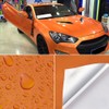 ATMOMO Chrome Mirror Orange Car Vinyl Wrap High Gloss Self-Adhesive