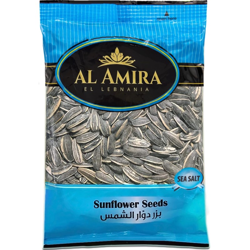 Al Amira Nuts - Roasted & Sea Salted Sunflower Seeds