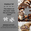 Fantasy Coffee Gnome Puzzles for Adults 1000 Pieces, Impossible Hard