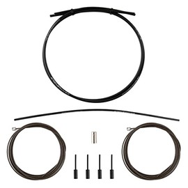 Campagnolo Unisex - Adult The Maximum Smoothness Shift Cable Set, Black, One Size
