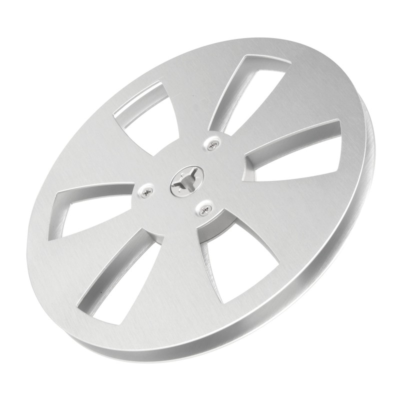 1/4 7 Inch Empty Reel Aluminum Alloy 6 Hole Open