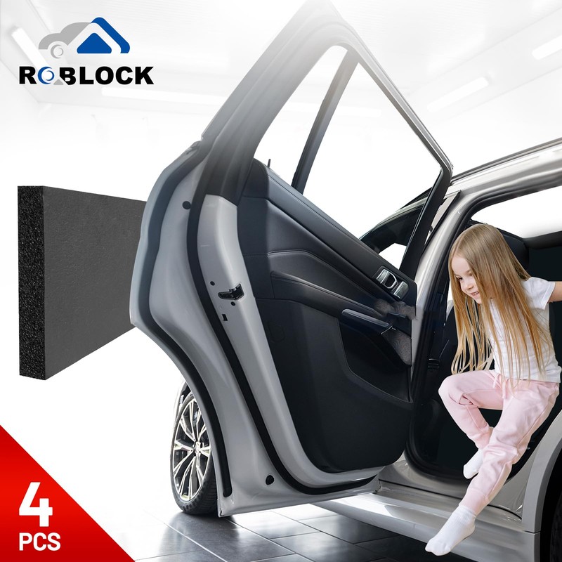 ROBLOCK 4 PCS Garage Wall Protector 17.5x4 inch, Self Adhesive