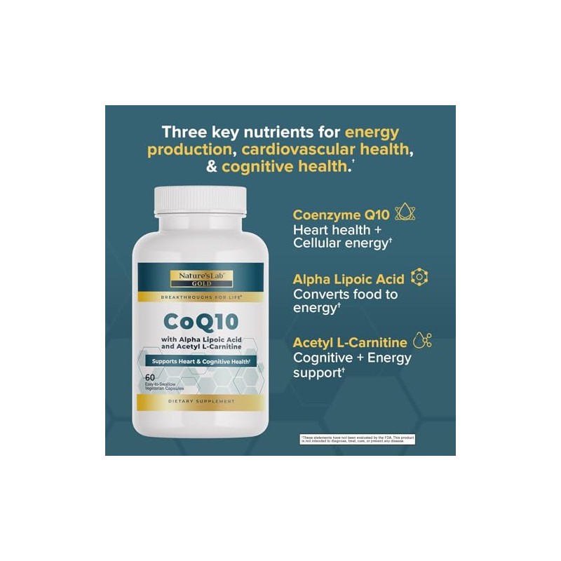 Nature's Lab Turmeric Extract Curcumin C3 with BioPerine - 60
