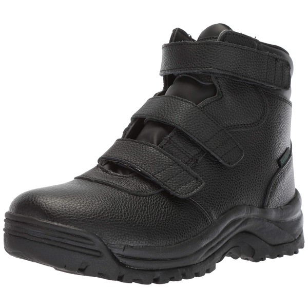 Propet Men's Cliff Walker Tall Strap Hiking Boot, black, 12