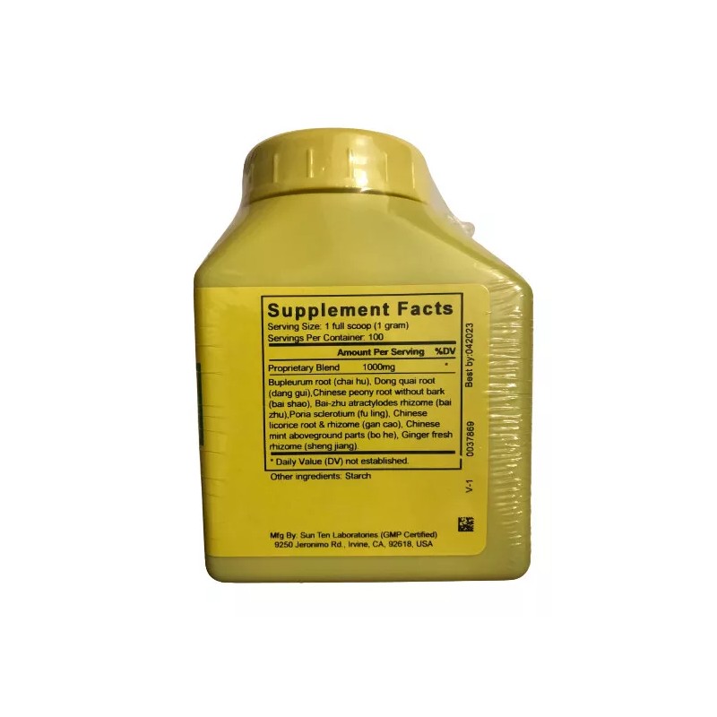 Sun Ten - Tang-Kuei & Bupleurum Formul /Xiao Yao San
