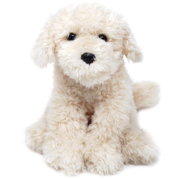 VIAHART Luka The Labradoodle - 12 Inch Stuffed Animal Plush Poodle Dog - by Tiger Tale Toys