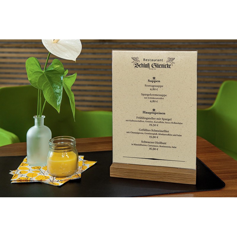 SIGEL DP623 High-Quality Sustainable Grass Paper "Blank Grass Paper", A4,