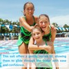 Sporti Girls' Solid Racer Back One-Piece Swimsuit - Bathing Suits