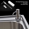 Soap Dispenser for Kitchen Sink, Counter soap Dispensers Refill, Built