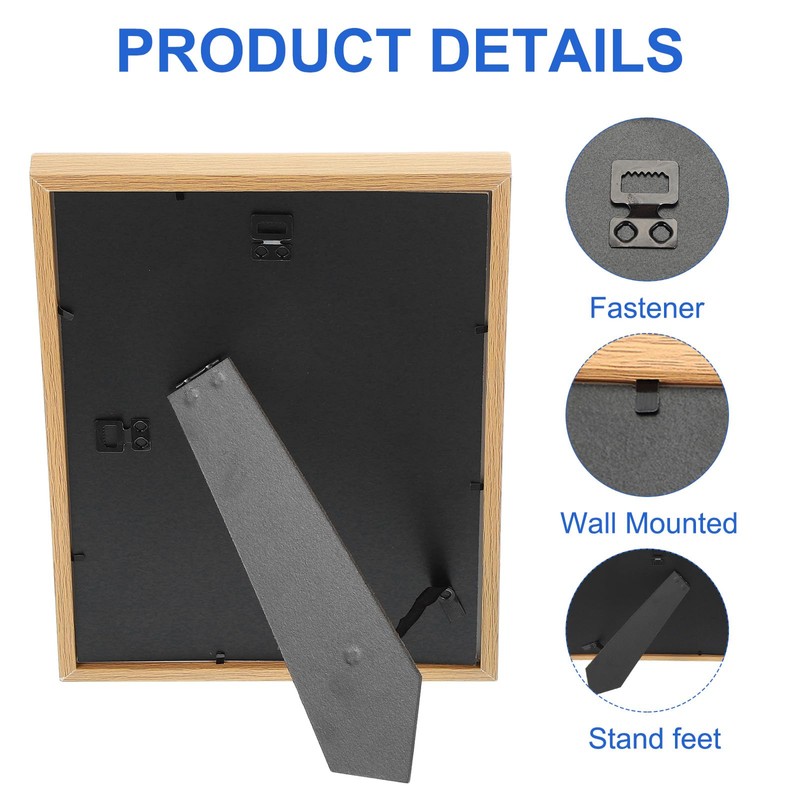 PATIKIL Medal Display Case, 4 Medals Display Frame Medal Shadow