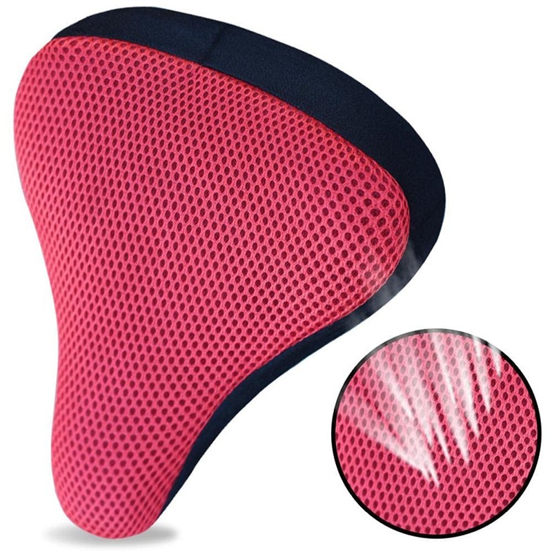 Bicycle Seat Covers, Breathable, Thick Fabric Padded Seat Cushion, Suitable