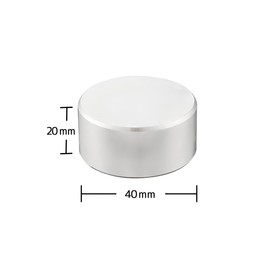 Super Strong Neodymium Magnet 1.5" Permanent Magnet Disc, The World's Strongest & Most Powerful Rare Earth Magnets by Applied Magnets (40mm x 20mm)
