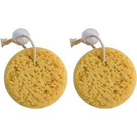 Evriholder Esponja Corporal de Espuma para Exfoliante Grande para una Ducha o baño Relajante, Paquete de 2