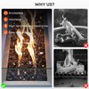 Stanbroil 10-Pound Fire Glass - 1/4 inch Reflective Tempered Fire