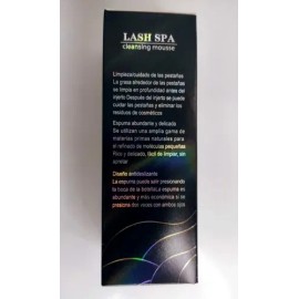 Espuma Limpiadora Shampoo Para Extensión De Pestañas Mink