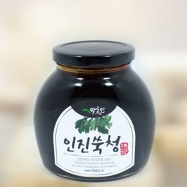 국내산 최상급 인진쑥청 650g 전통의맛 무방부제 무색소 무설탕 Premium Domestic Injin Mugwort Extract 650g Traditional Flavor No Preservatives No Dyes No Sugar