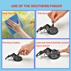 4PCS Heavy Duty Suction Cups Anchor with Hooks, Outdoor Strong
