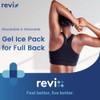 REVIX REVIX XXL Full Back Ice Pack Wrap, Reusable Gel