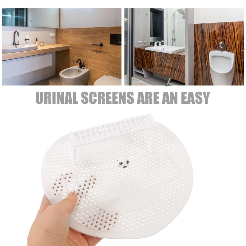Healeved Urinal Deodorizer Screen Pad Restroom Odor Anti-Splash Design for