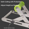 2pcs Adjustable Cutting Machine Support Frame, Height Adjustable Table Saw