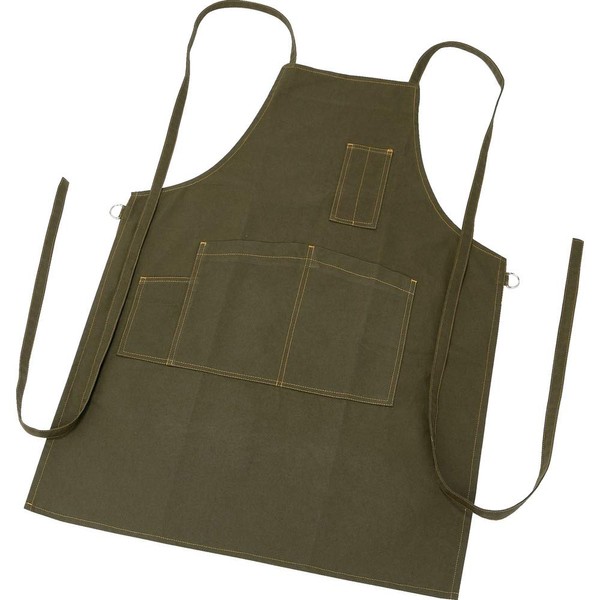 TRUSCO HEP-OD Olive Drab Canvas Apron