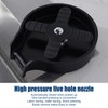 Cup Washer Crossed Embedded High Pressure Automatic Glass Rinser with