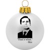 The Office Ornament |Thats What She Said Chrismas Tree Ornament